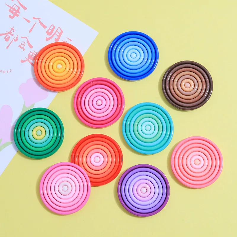 10pcs/lot Creative large-scale colored mosquito-repellent incense DIY DIY cream mobile phone case headdress resin accessories