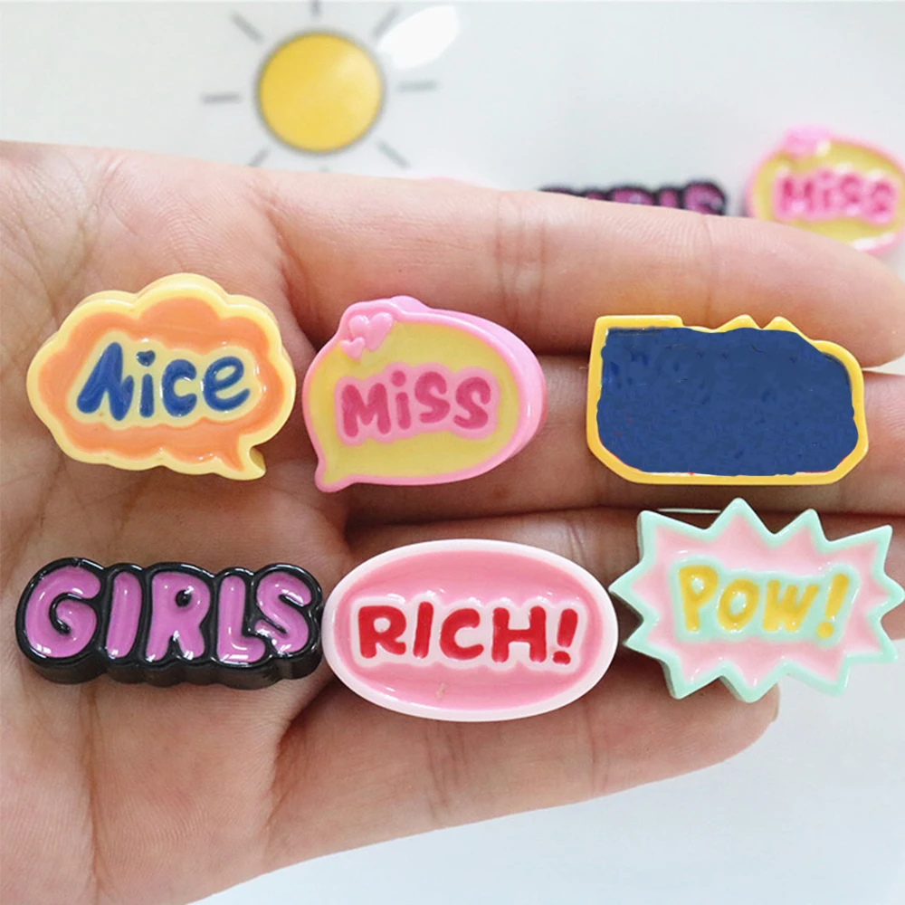10PCS Shiny Snack Girl Series Resin Flat Back Cabochons For Hairpin Scrapbooking DIY Jewelry Craft Decoration Accessories